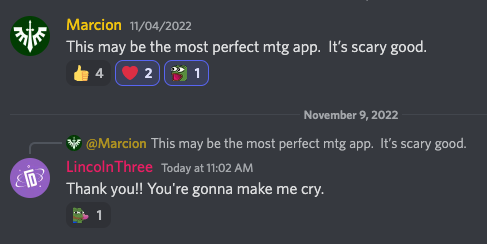 Screenshot of a message saying 