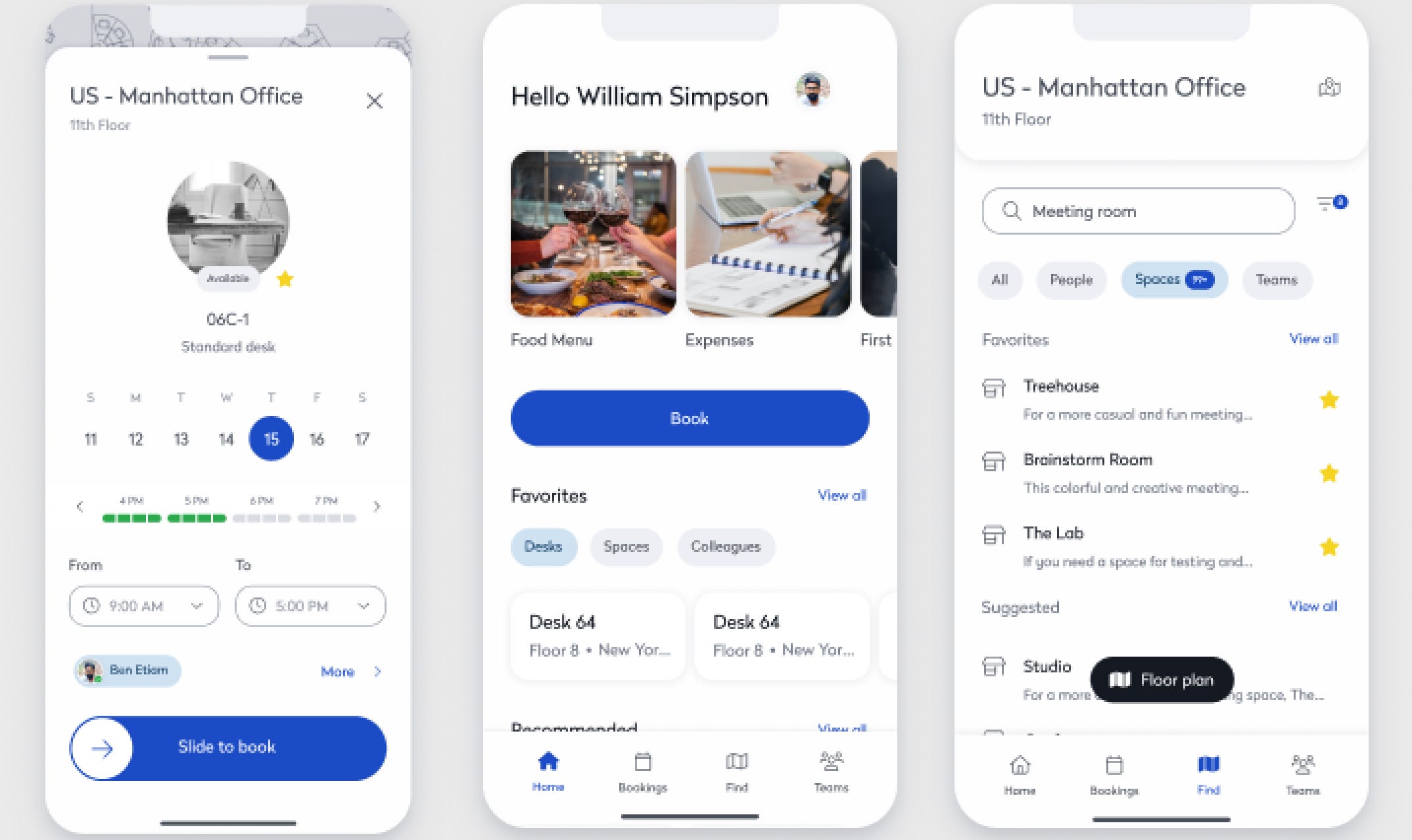 Engage mobile designs after updates showing clean white components and matching designs to desktop 