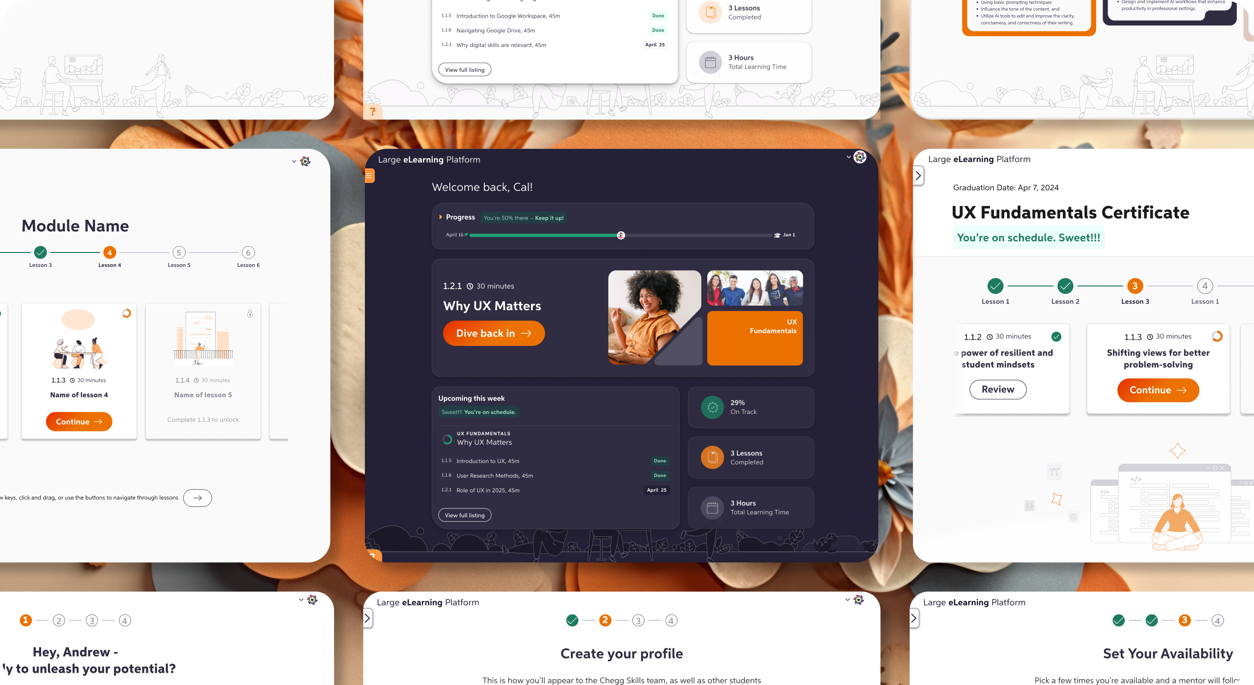 Large E-Learning Platform